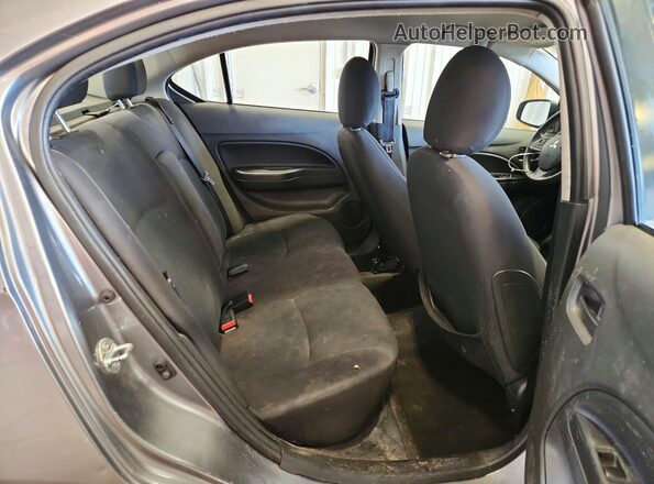 ML32F3FJ7KHF13037 2019 MITSUBISHI MIRAGE Серый Вид задних сидений