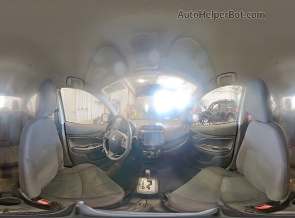 ML32F3FJ7KHF13037 2019 MITSUBISHI MIRAGE Серый Вид наклейки с VIN-кодом