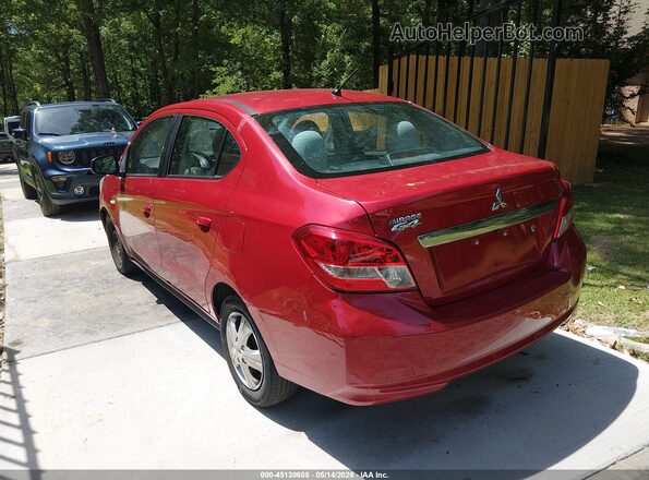 ML32F3FJ7LHF12889 2020 MITSUBISHI MIRAGE G4 Red Trasero izquierdo
