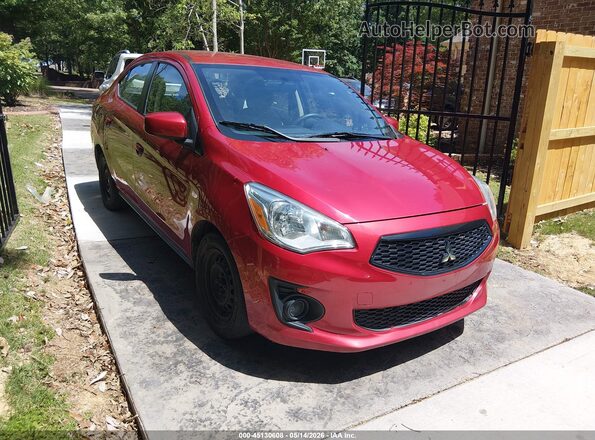 ML32F3FJ7LHF12889 2020 MITSUBISHI MIRAGE G4 Red Delantero derecho