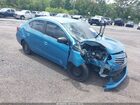2017 Mitsubishi Mirage G4 Es Синий vin: ML32F3FJ8HHF13265