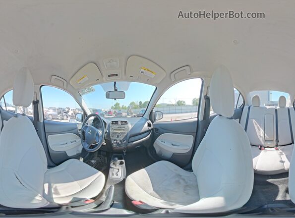 ML32F3FJ9HHF13775 2017 MITSUBISHI MIRAGE Silver Панорамний вид салону 360°