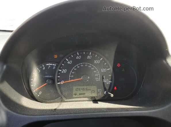 ML32F3FJ9JHF08145 2018 MITSUBISHI MIRAGE Серый Вид щитка приборов