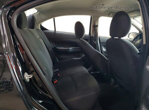 ML32F3FJ9KHF14769 2019 MITSUBISHI MIRAGE Черный Вид задних сидений