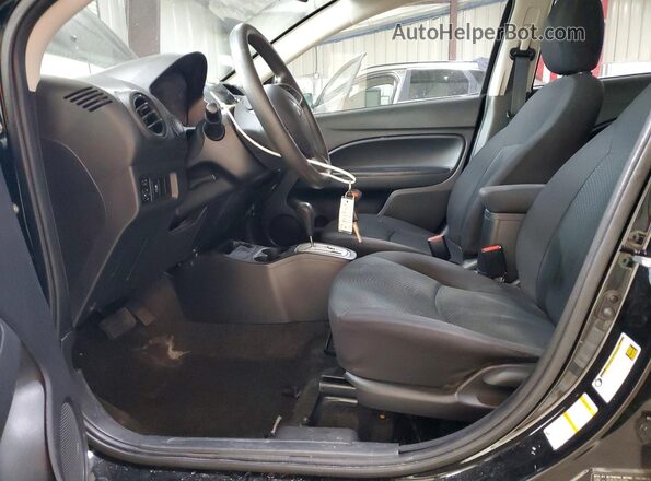 ML32F3FJ9KHF14769 2019 MITSUBISHI MIRAGE Черный Вид салона спереди