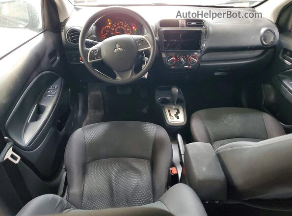 ML32F3FJ9KHF14769 2019 MITSUBISHI MIRAGE Черный Вид панели приборов