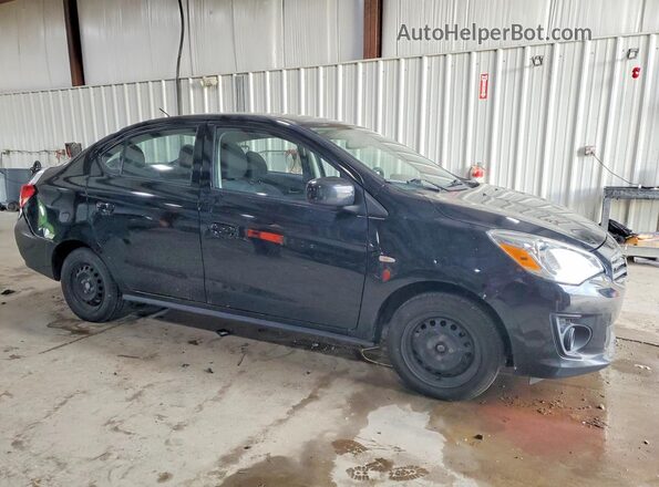 ML32F3FJ9KHF14769 2019 MITSUBISHI MIRAGE Черный Передняя правая четверть