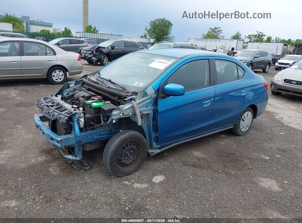 ML32F3FJ9KHF15565 2019 MITSUBISHI MIRAGE G4 Синий Передняя левая четверть