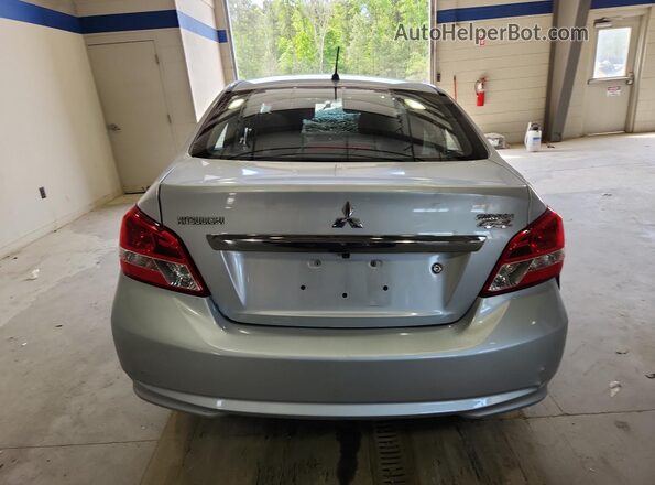 ML32F3FJ9KHF18997 2019 MITSUBISHI MIRAGE Серебряный Вид сзади