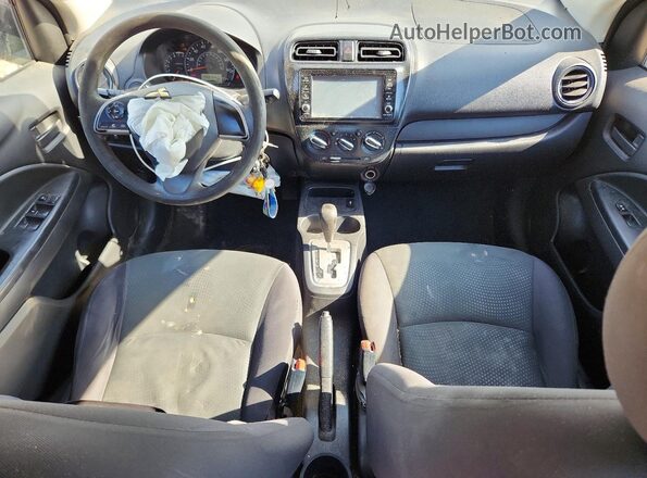 ML32F3FJXJHF04461 2018 MITSUBISHI MIRAGE Silver Առջևի վահանակի տեսք