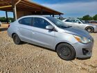 2018 Mitsubishi Mirage G4 Es Silver vin: ML32F3FJXJHF04461