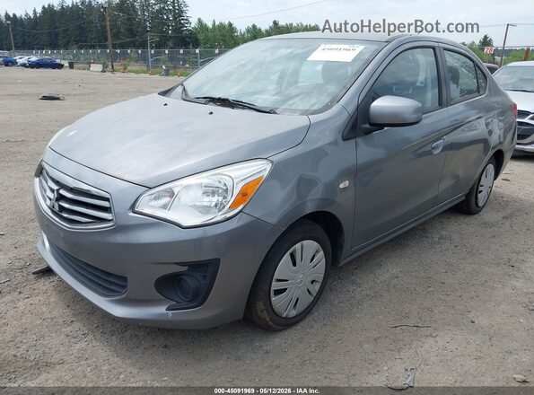 ML32F3FJXKHF11752 2019 MITSUBISHI MIRAGE G4 Gray Передня ліва чверть