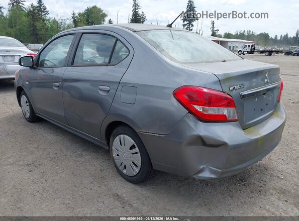 ML32F3FJXKHF11752 2019 MITSUBISHI MIRAGE G4 Gray Задня ліва чверть