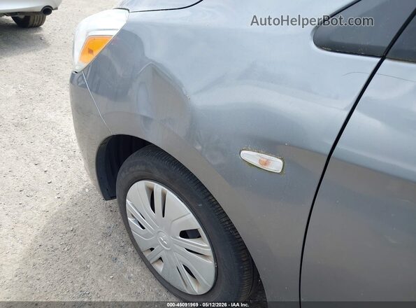 ML32F3FJXKHF11752 2019 MITSUBISHI MIRAGE G4 Gray Вид задньої частини салону