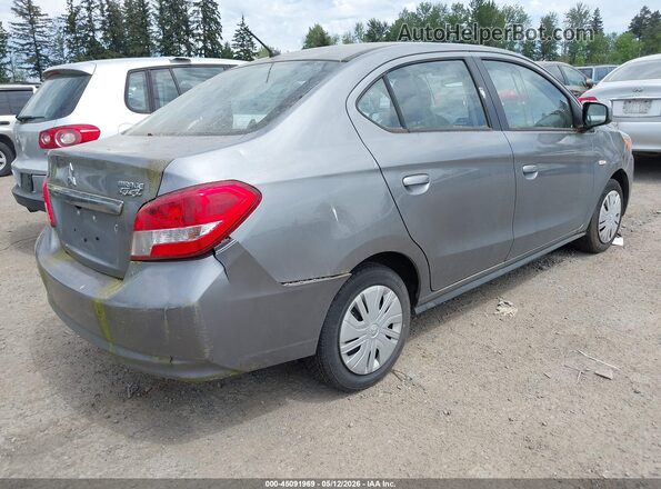 ML32F3FJXKHF11752 2019 MITSUBISHI MIRAGE G4 Gray Задня права чверть