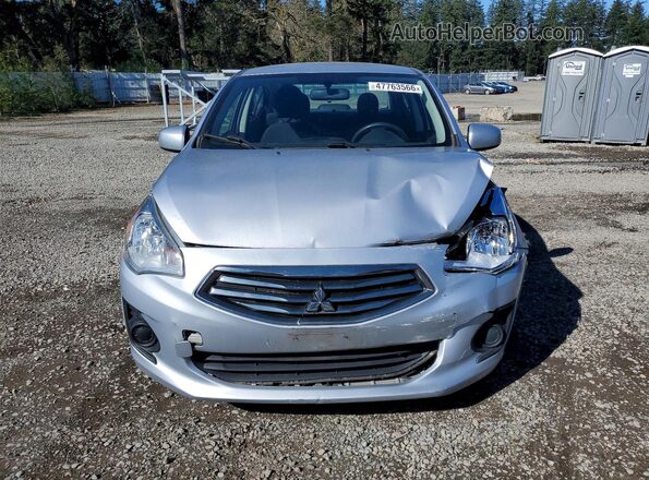 ML32F3FJXKHF15316 2019 MITSUBISHI MIRAGE Silver Դիմացի տեսք