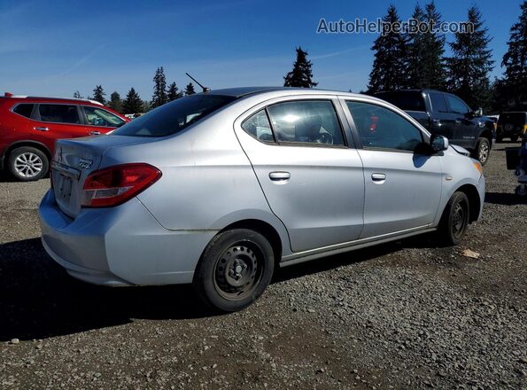 ML32F3FJXKHF15316 2019 MITSUBISHI MIRAGE Silver Հետևի աջ