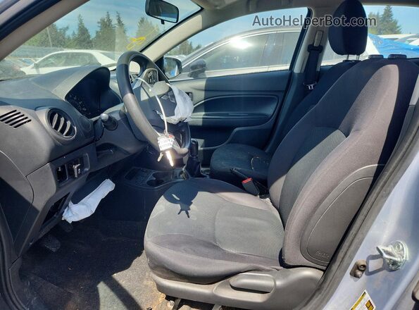 ML32F3FJXKHF15316 2019 MITSUBISHI MIRAGE Silver Սալոնի դիմացի տեսք