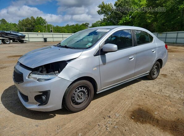 ML32F3FJXLHF00929 2020 MITSUBISHI MIRAGE Серебряный Передняя левая четверть