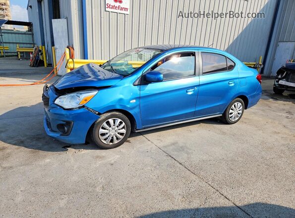 ML32F3FJXLHF12062 2020 MITSUBISHI MIRAGE Blue Front left