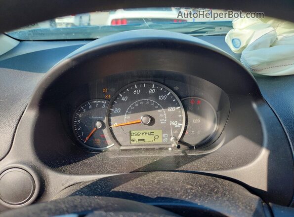 ML32F3FJXLHF12062 2020 MITSUBISHI MIRAGE Blue Instrument cluster view
