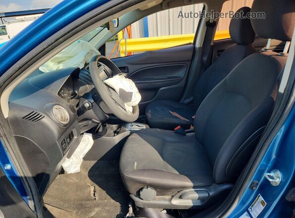 ML32F3FJXLHF12062 2020 MITSUBISHI MIRAGE Blue Front interior view
