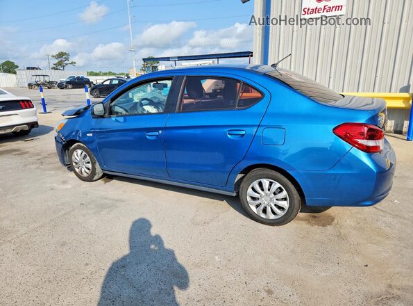 ML32F3FJXLHF12062 2020 MITSUBISHI MIRAGE Blue Rear left