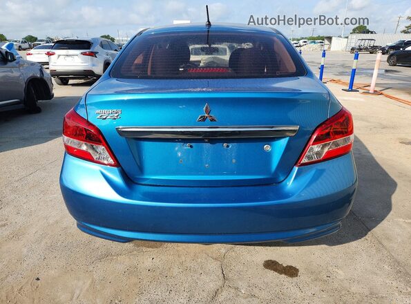 ML32F3FJXLHF12062 2020 MITSUBISHI MIRAGE Blue Rear view