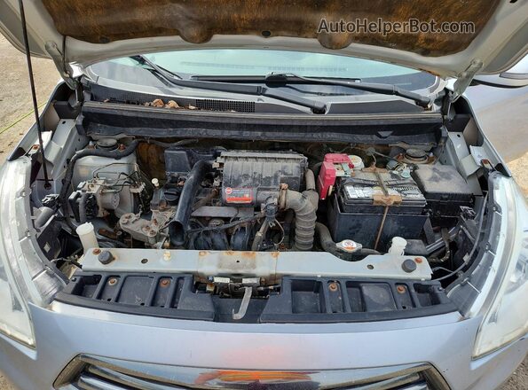 ML32F4FJ0HH000207 2017 MITSUBISHI MIRAGE Silver Սալոնի հետևի տեսք