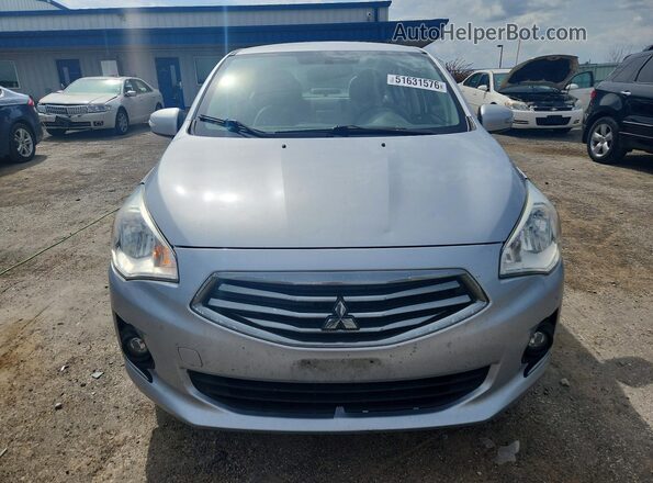 ML32F4FJ0HH000207 2017 MITSUBISHI MIRAGE Silver Դիմացի տեսք