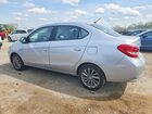 2017 Mitsubishi Mirage G4 Se Silver vin: ML32F4FJ0HH000207