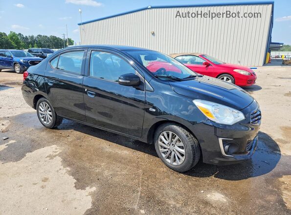 ML32F4FJ3JHF07286 2018 MITSUBISHI MIRAGE Black Przód prawy