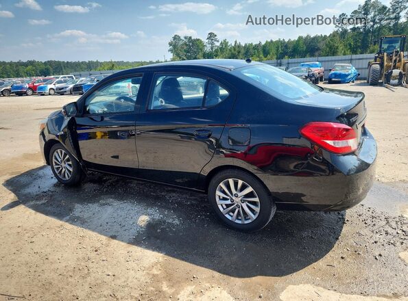 ML32F4FJ3JHF07286 2018 MITSUBISHI MIRAGE Black Tył lewy