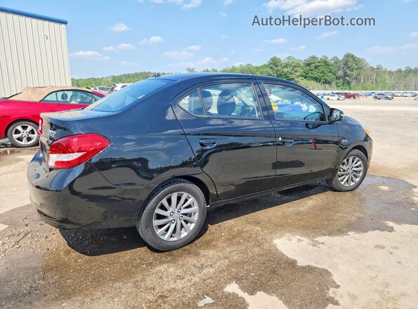 ML32F4FJ3JHF07286 2018 MITSUBISHI MIRAGE Black Tył prawy