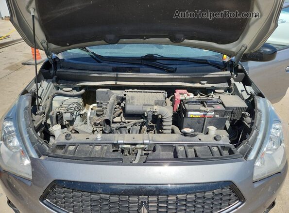 ML32F4FJ8LHF05942 2020 MITSUBISHI MIRAGE Серый Вид задней части салона