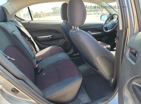 ML32F4FJ8LHF05942 2020 MITSUBISHI MIRAGE Серый Вид задних сидений