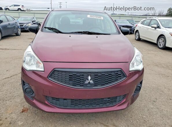 ML32F4FJ9LHF00510 2020 MITSUBISHI MIRAGE Фиолетовый Вид спереди
