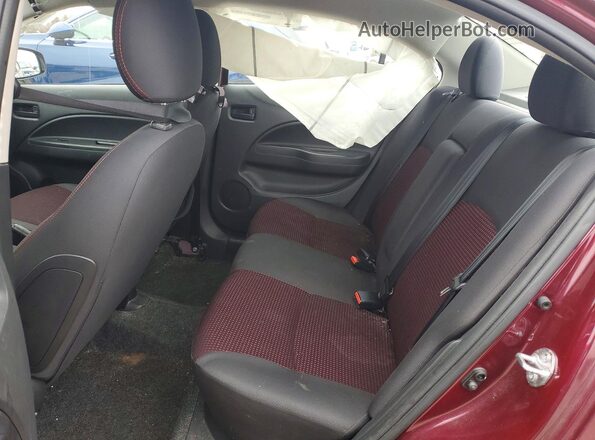 ML32F4FJ9LHF00510 2020 MITSUBISHI MIRAGE Фиолетовый Вид задних сидений