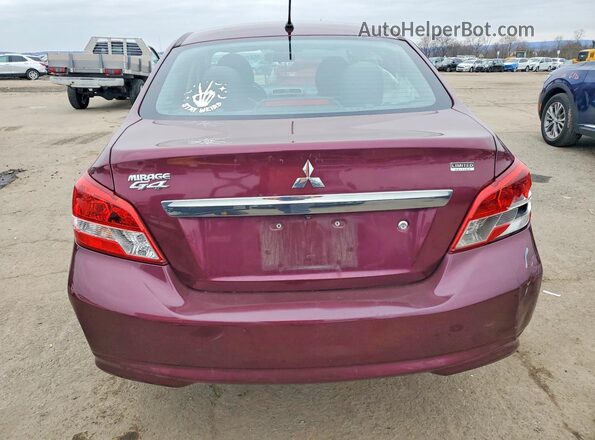 ML32F4FJ9LHF00510 2020 MITSUBISHI MIRAGE Фиолетовый Вид сзади