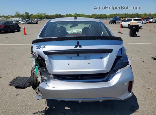 ML32FUFJ0MHF00610 2021 MITSUBISHI MIRAGE Silver Widok z tyłu