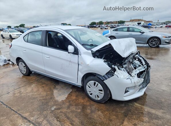 ML32FUFJ4NHF07013 2022 MITSUBISHI MIRAGE White Передня права чверть