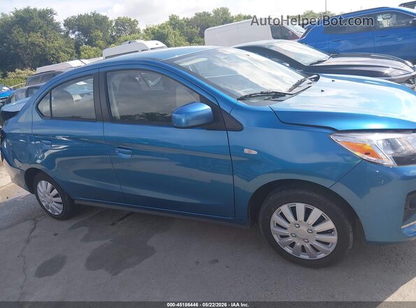 ML32FUFJ4RHF20009 2024 MITSUBISHI MIRAGE G4 Blue Вид задньої частини салону