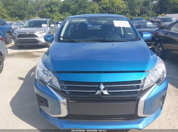 ML32FUFJ4RHF20009 2024 MITSUBISHI MIRAGE G4 Blue Вид щитка приладів