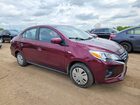 2022 Mitsubishi Mirage G4 Es Темно-бордовый vin: ML32FUFJ5NHF06243