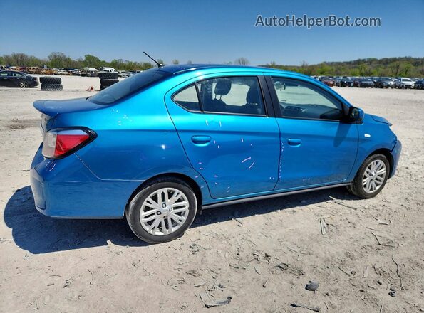 ML32FUFJ6PHF03211 2023 MITSUBISHI MIRAGE Синий Задняя правая четверть