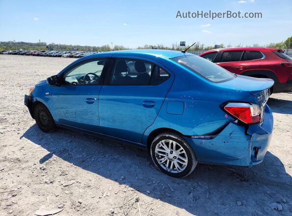 ML32FUFJ6PHF03211 2023 MITSUBISHI MIRAGE Синий Задняя левая четверть