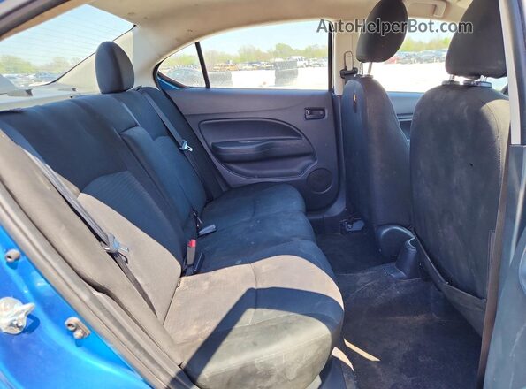 ML32FUFJ6PHF03211 2023 MITSUBISHI MIRAGE Синий Вид задних сидений