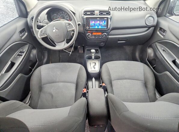 ML32FUFJ8NHF06009 2022 MITSUBISHI MIRAGE Черный Вид панели приборов