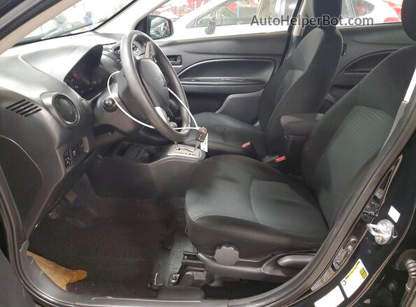 ML32FUFJ8PHF00875 2023 MITSUBISHI MIRAGE Черный Вид салона спереди