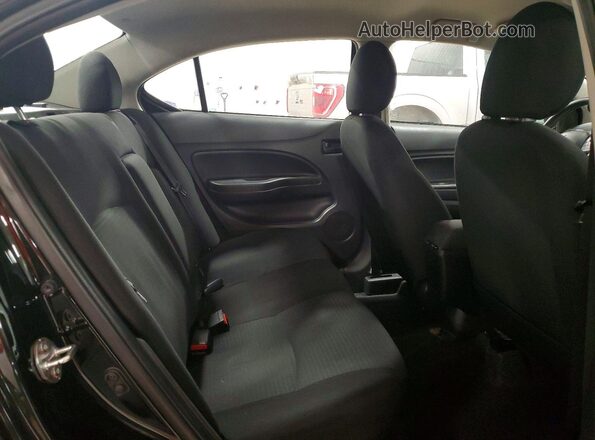 ML32FUFJ8PHF00875 2023 MITSUBISHI MIRAGE Черный Вид задних сидений